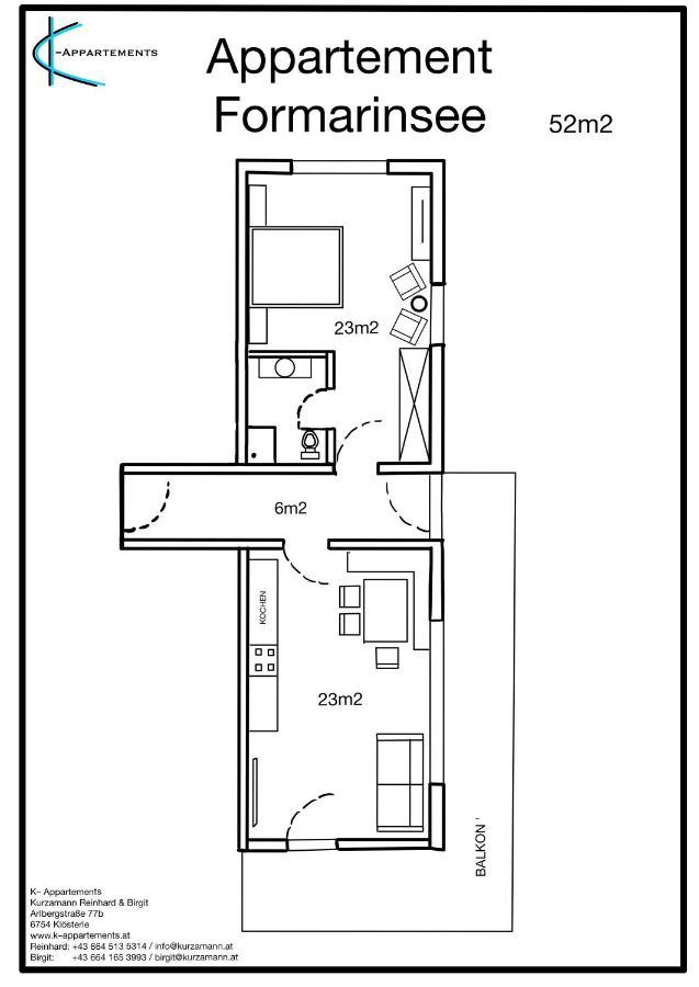 K-Appartements Kloesterle Exteriör bild