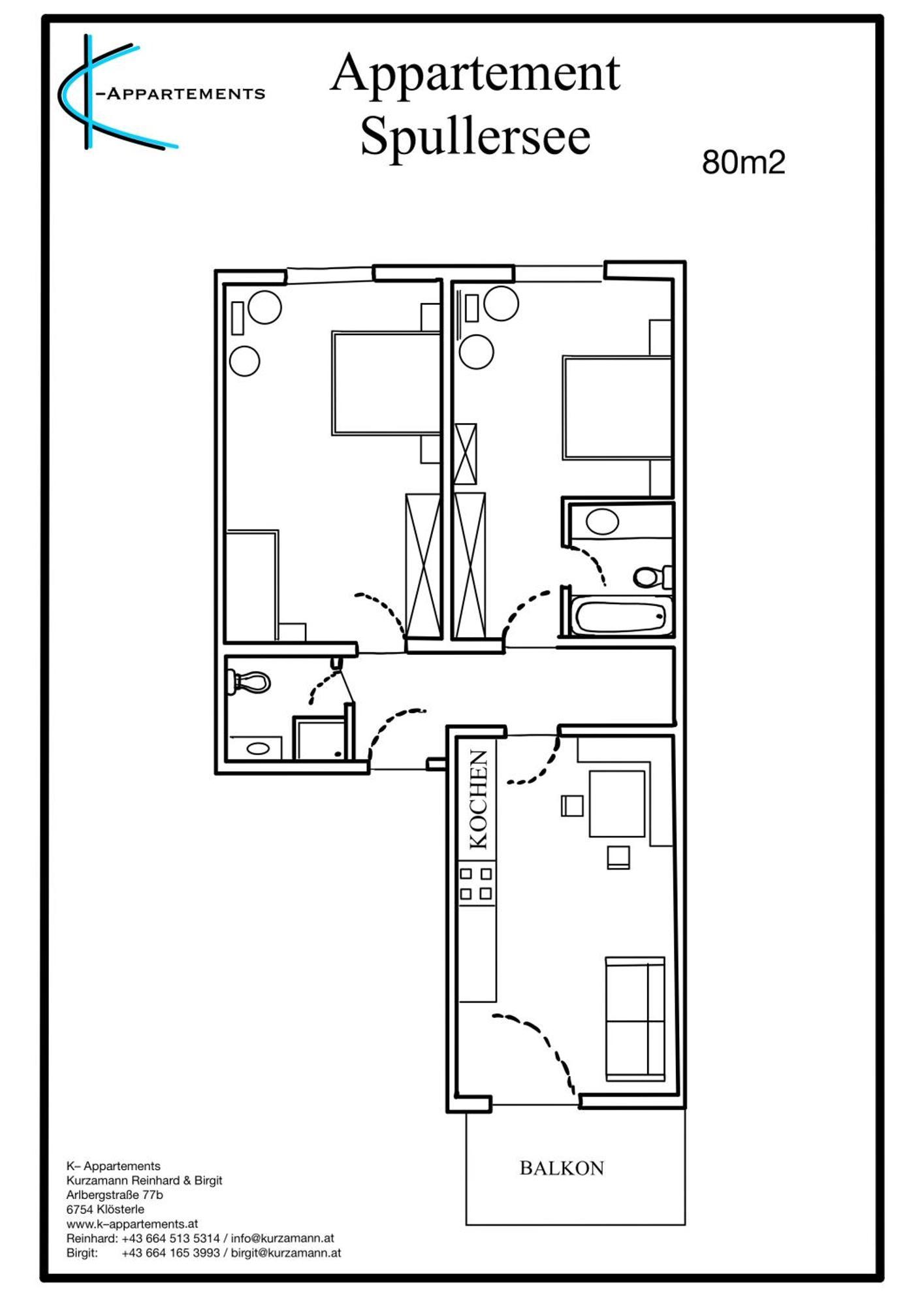 K-Appartements Kloesterle Exteriör bild